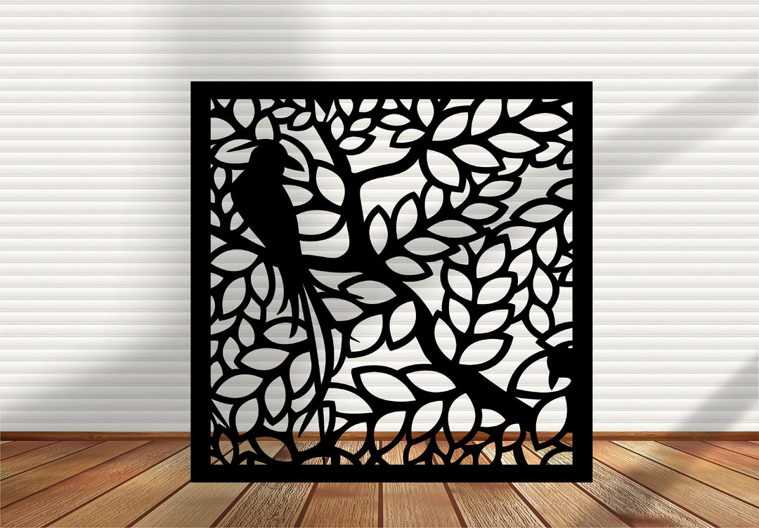 Square Metal Decorative Panel, Indoor & Outdoor - SD10