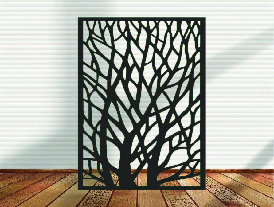 Privacy Decorative Panel, Indoor & Outdoor - Design 4