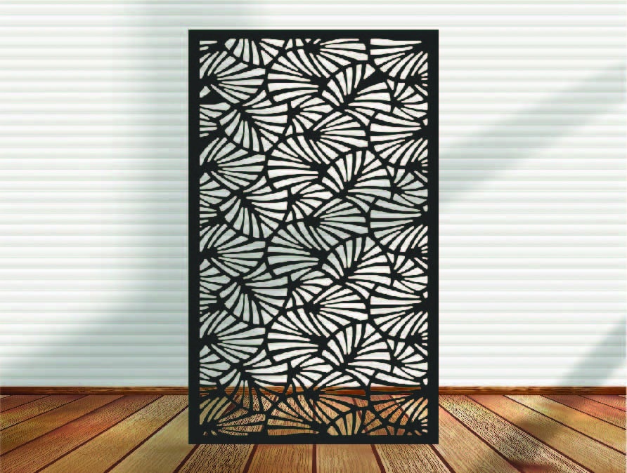 Privacy Decorative Panel, Indoor & Outdoor - Design 6