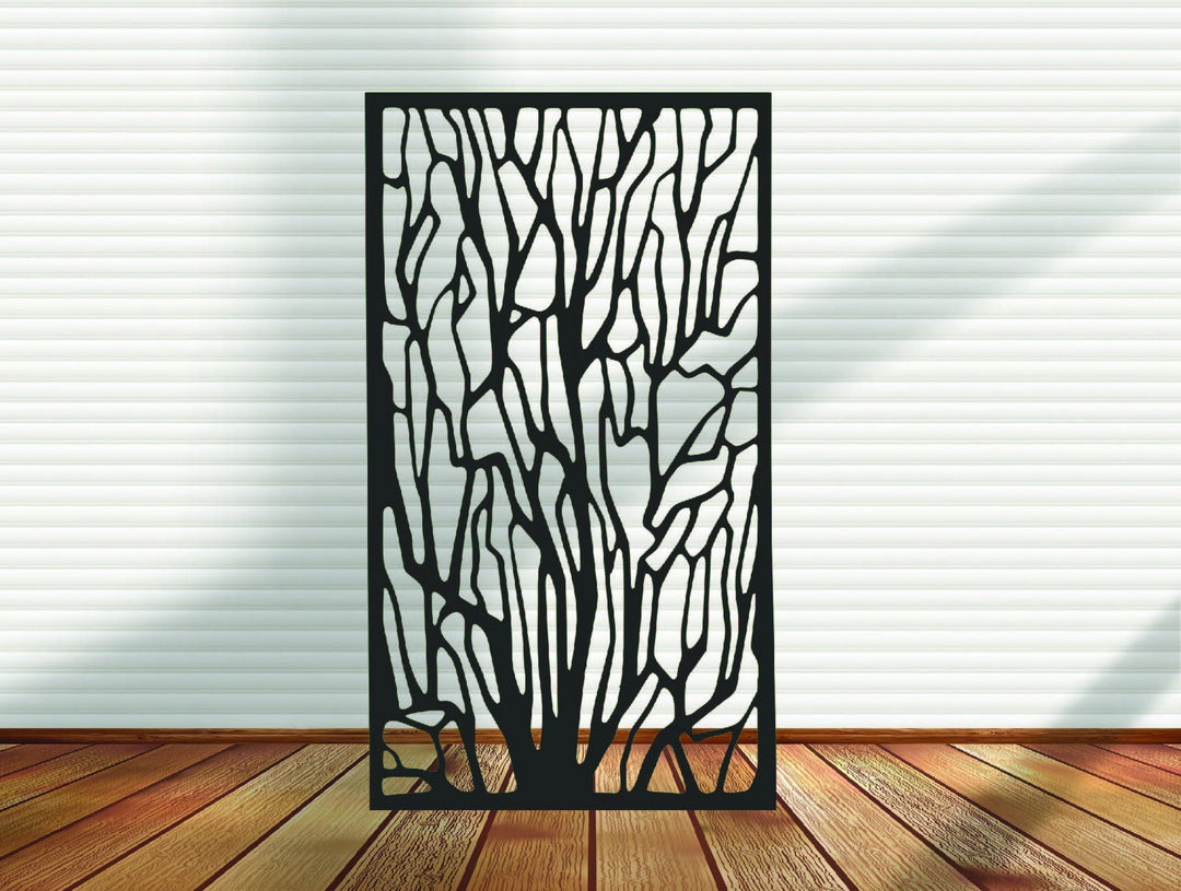 Decorative Metal Privacy, Indoor & Outdoor - Design 3