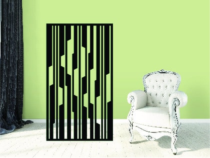Metal Privacy Screen, Indoor & Outdoor - VSG10
