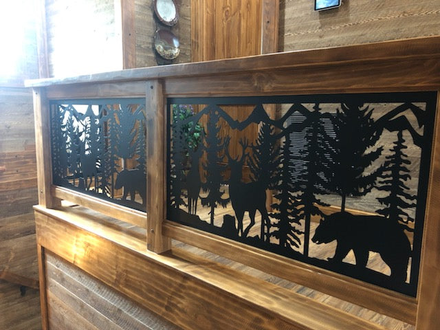 Bear and Deer Panel