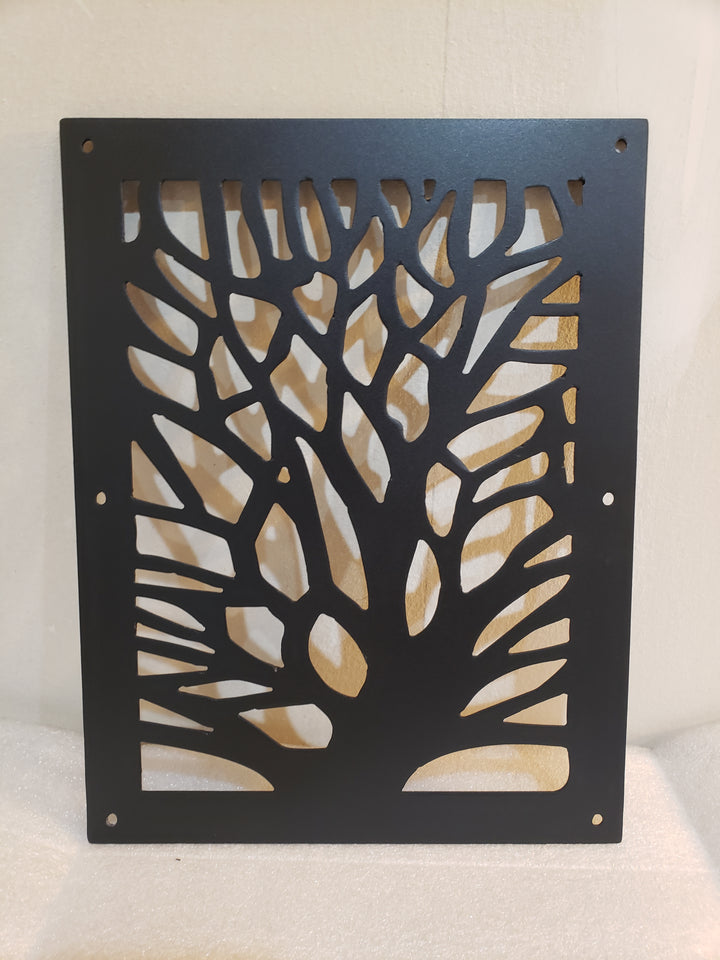 Tree Branch Metal Panel
