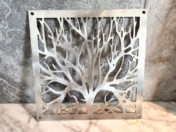 Tree Metal Wall Art, Indoor & Outdoor - LCFG