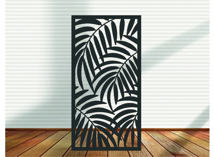Metal Panel- Overlapping Leaves- DCA4