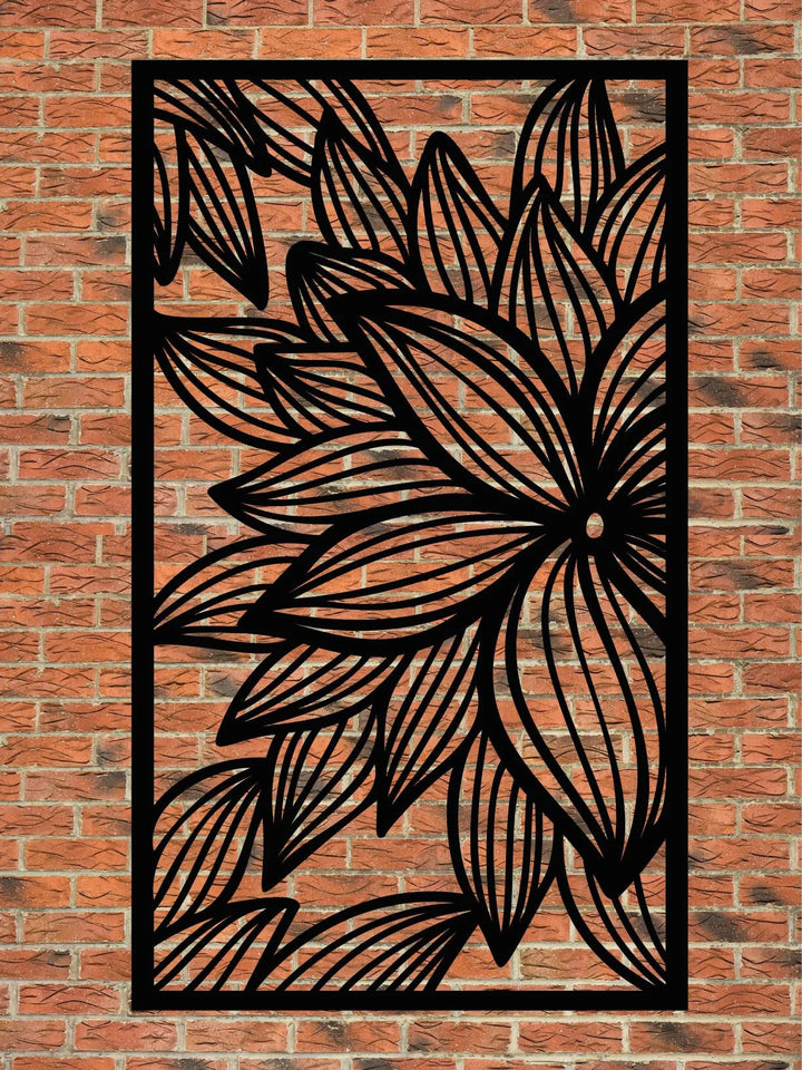 Decorative Panel, Indoor & Outdoor - Flower VP13